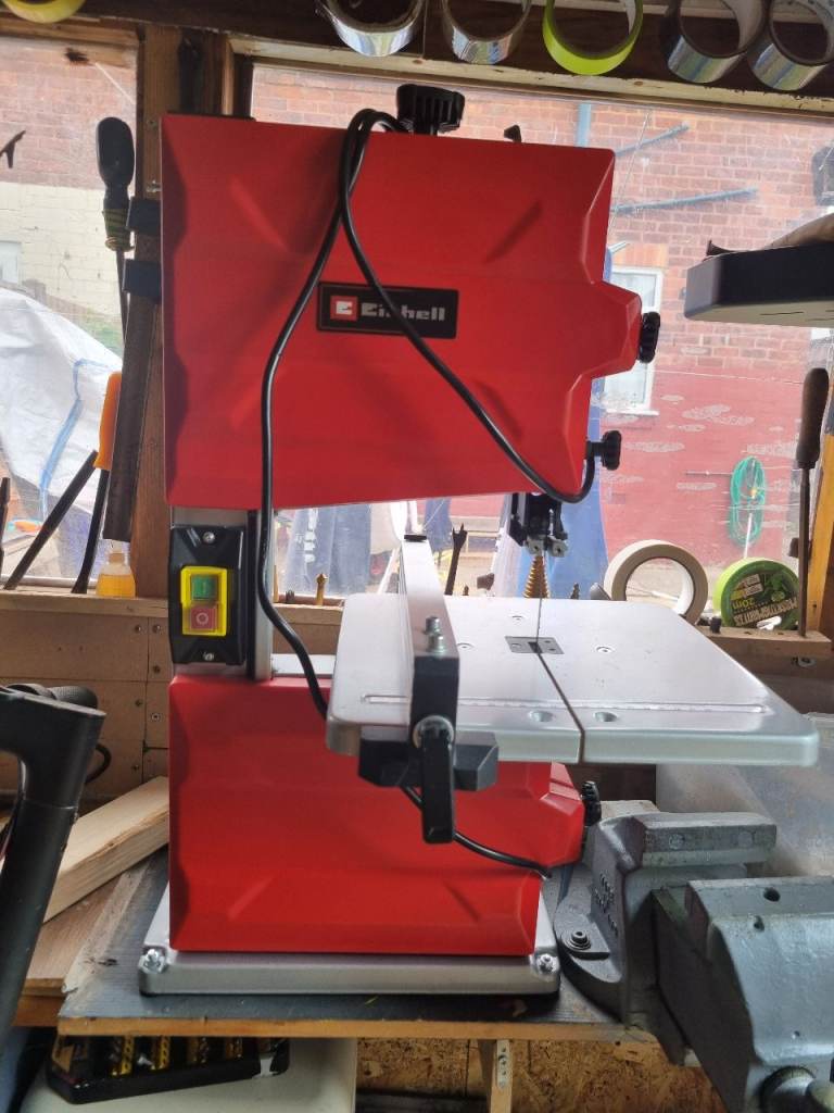 Selling my Einhell benchtop bandsaw due to workshop clear out. 