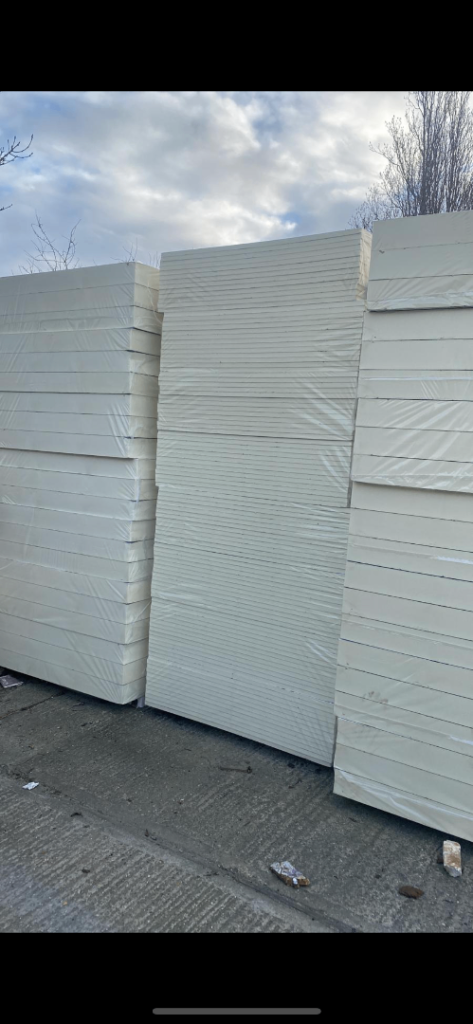 90mm pir insulation boards - brand new 