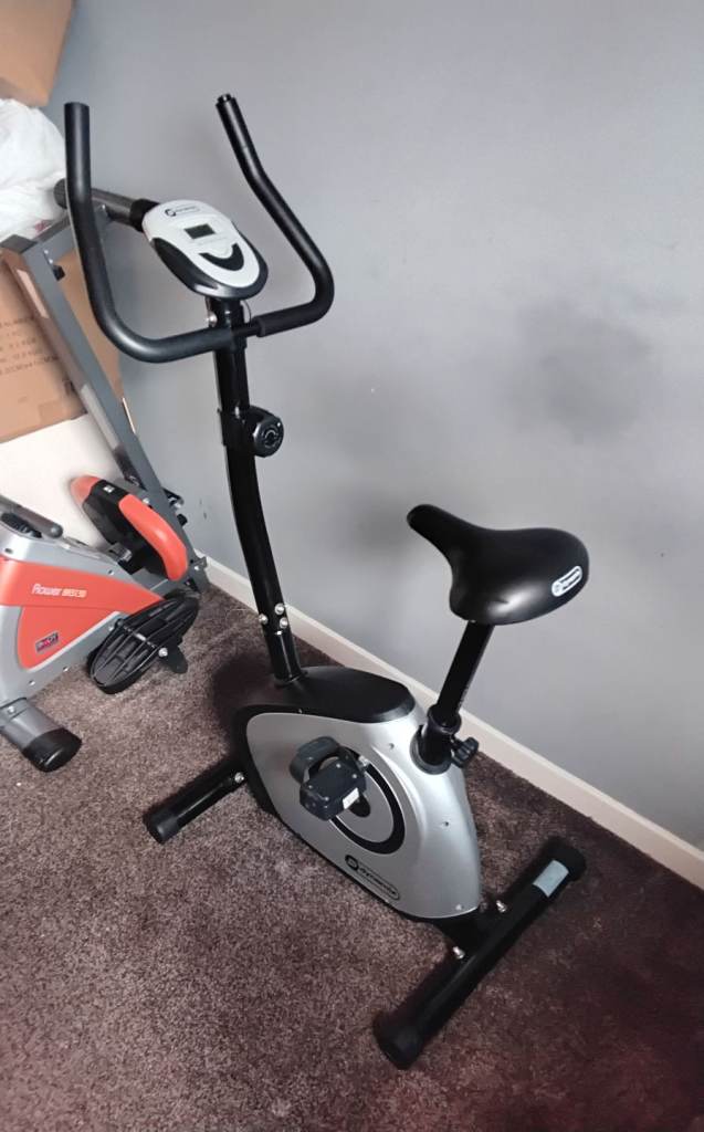 Exercise bike and rowing machine 