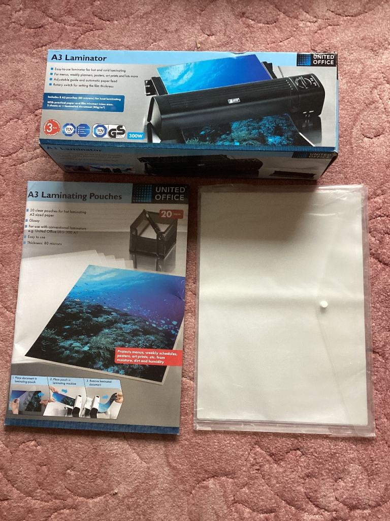 United Office A3 Laminator