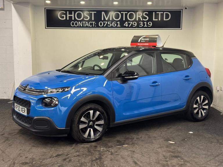 2020 Citroen C3 1.2 PureTech Feel Euro 6 (s/s) 5dr HATCHBACK Petrol Manual