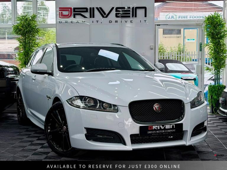 STUNNING! JAGUAR XF ESTATE 2.2d R SPORT AUTO DIESEL + FREE DELIVERY TO YOUR DOOR
