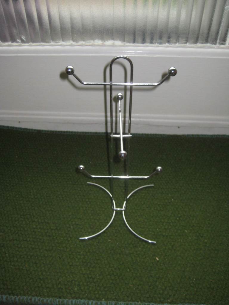 Chrome Metal Jewellery OR Mug Rack for £2.00