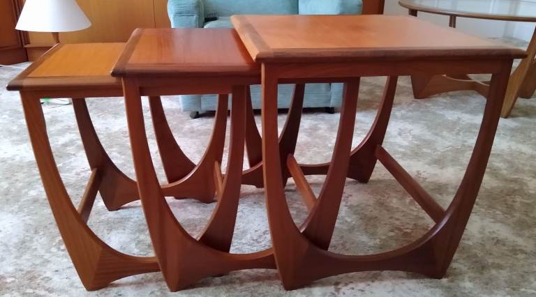 G Plan Nest of Three Tables