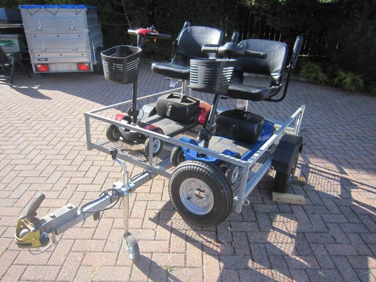 Mobility scooter trailer 5x4