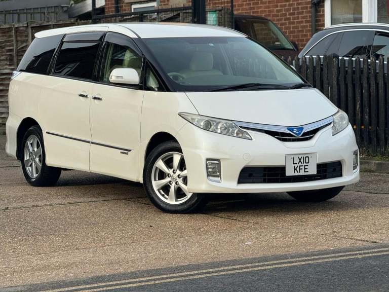 2010 Toyota Estima Hybrid  MPV 2.4 Petrol hybrid (7 Seat) MPV Hybrid Electric Automatic