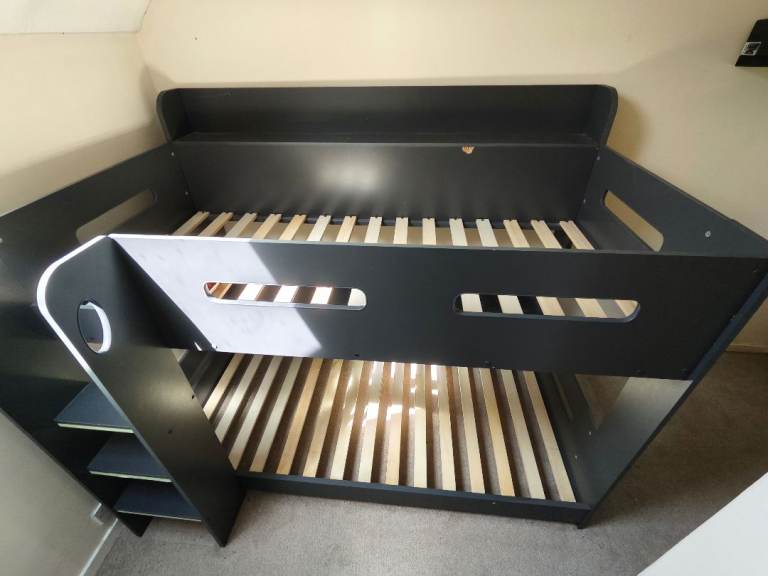Free - Kids grey bunk bed