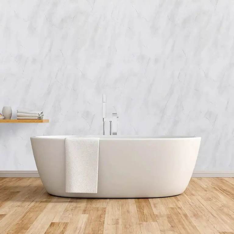 image for ⚠️ Light Marble ⚠️ Wetwall panels wet wall OUTLET Bathrooms Sheds Garages 