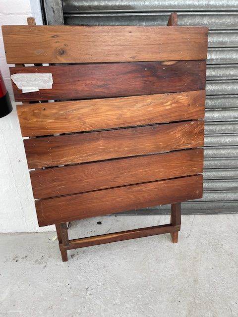 Solid Wood Garden Tables X 2