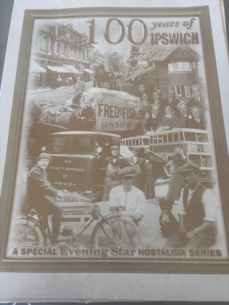 Ipswich memorabilia- 100 years of Ipswich