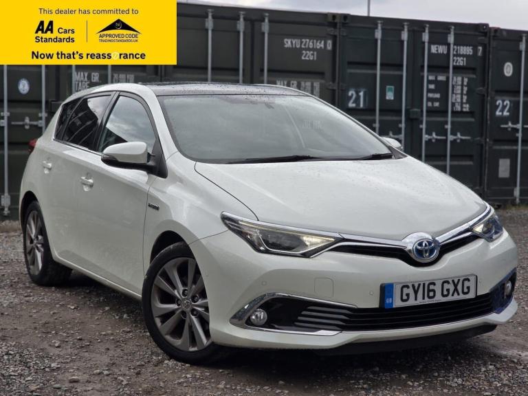 2016 Toyota Auris 1.8 VVT-h Excel Hatchback 5dr Petrol Hybrid CVT Euro 6 (s/s) (136 ps) Hatchback...