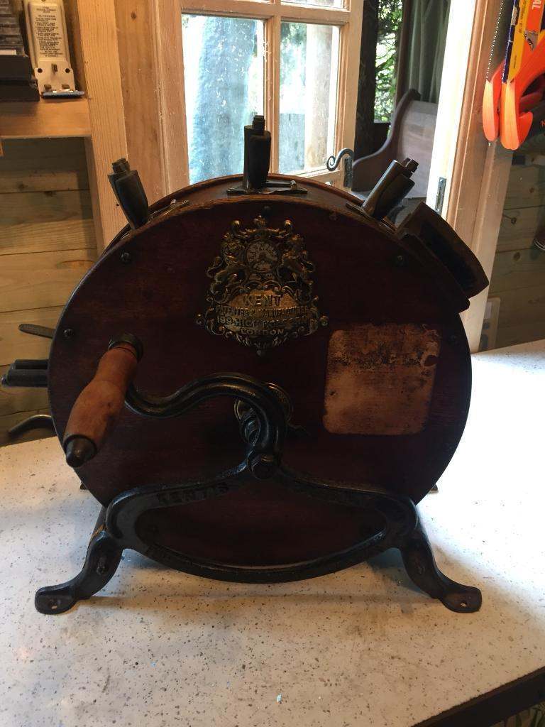 Antique knife cleaner 