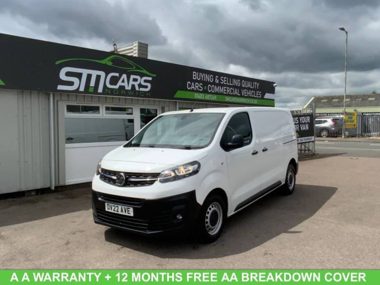 2022 Vauxhall Vivaro 1.5 Turbo D 2900 Dynamic Panel Van 6dr Diesel Manual L1 H1 Euro 6 (s/s) (10 ...
