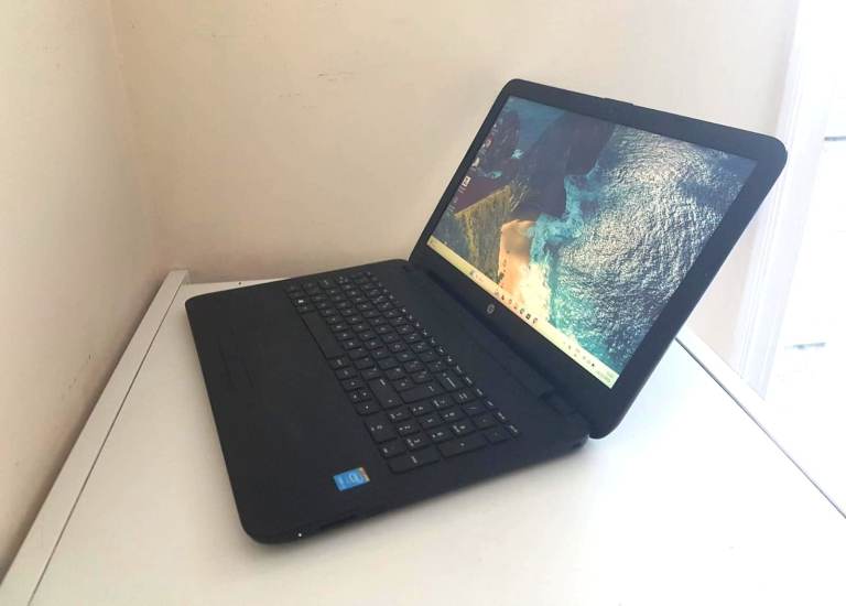 image for HP 250G5 15.6" Black Laptop, Fast Intel Core i5 2x 2.80GHz, 8GB, 256GB SSD, WiFi, Webcam, Bluetooth