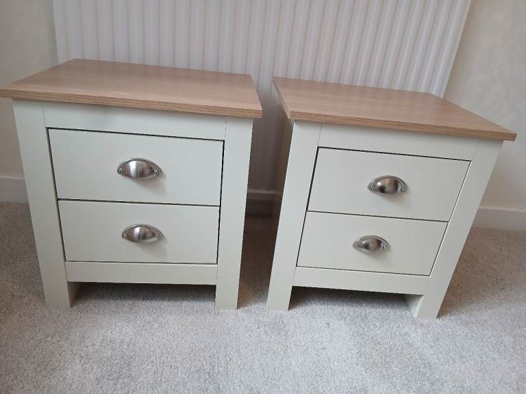 Bedside units x 2. Brand new.