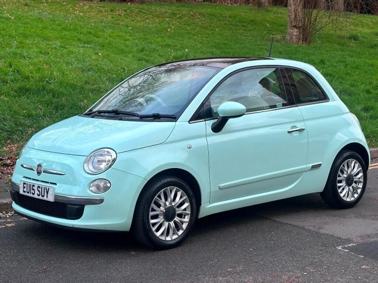 2015 Fiat 500 1.2 Lounge 3dr [Start Stop] HATCHBACK Petrol Manual