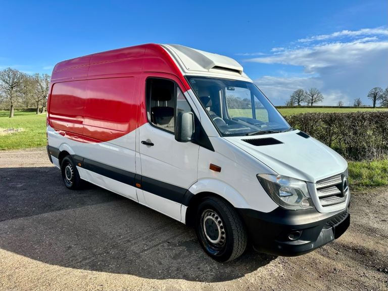 ***ONLY 54,000 MILES*** MERCEDES SPRINTER 314 MWB DIESEL 2018 68-REG FRIDGE FREEZER DRIVES EXCELLENT