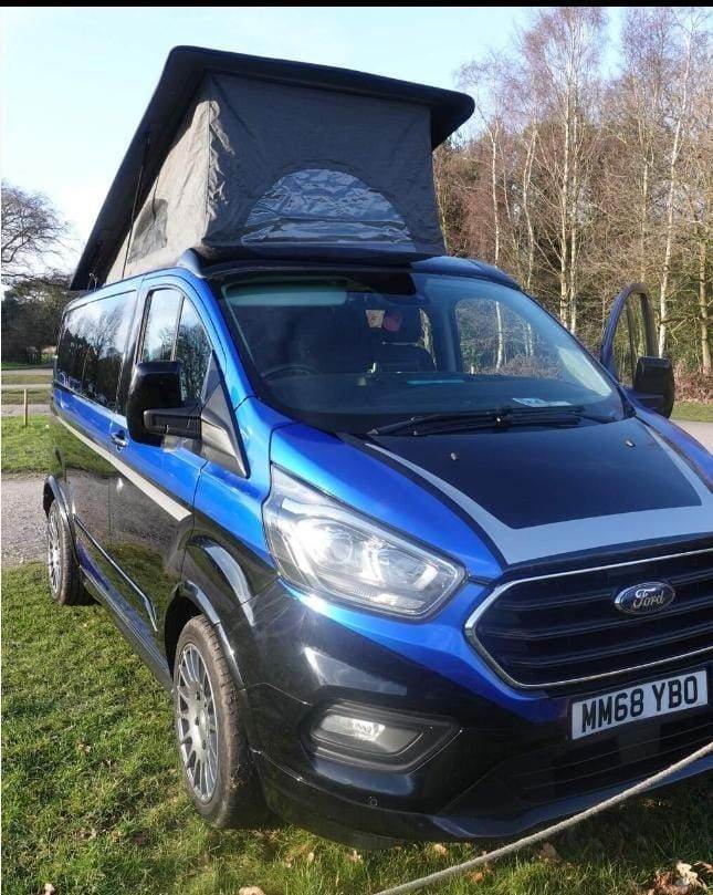 Campervan low mileage Long MOT no advisories TRANSIT CUSTOM, 2018