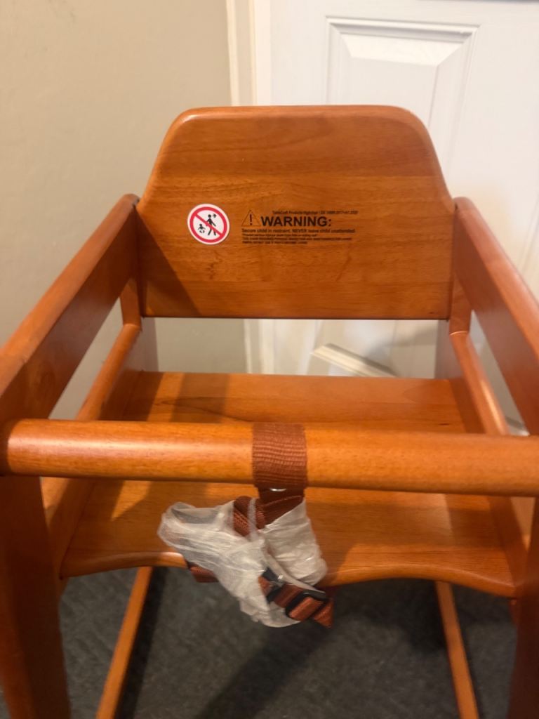 Wooden highchairs - cafe, pub, restaurant, home etc