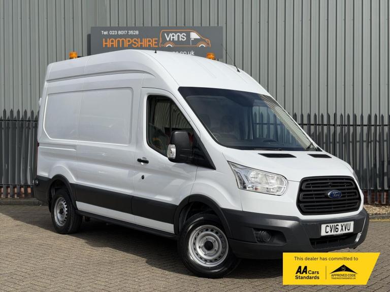 2016 Ford Transit 2.2 TDCi 350 Panel Van 5dr Diesel Manual RWD L2 H3 Euro 5 (155 ps) High Roof Va...
