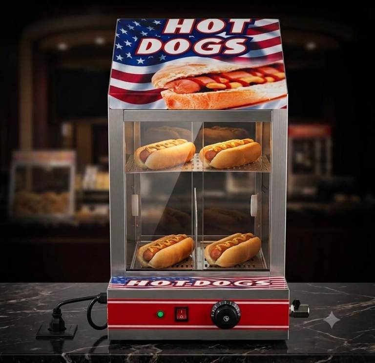 Hot Dog Steamer Warmer Machine – Catering Equipment