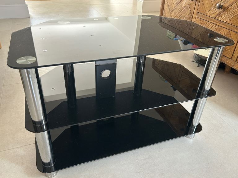 Glass TV Stand