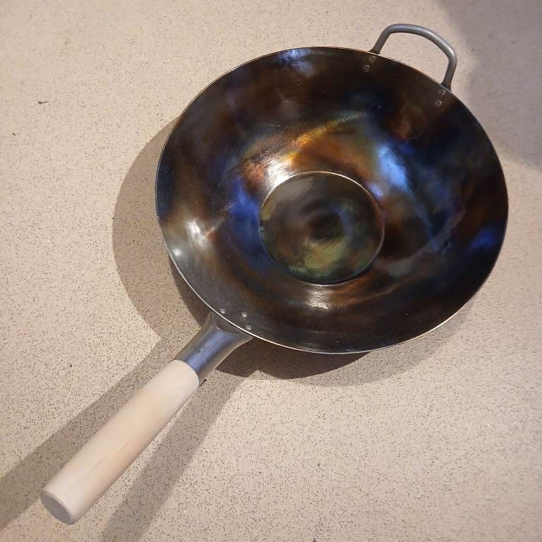 Wok Seasoned never used