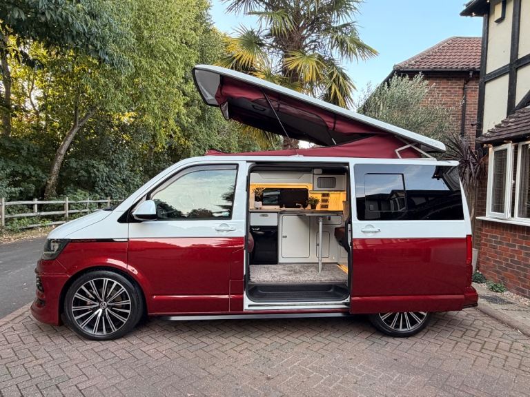 Stunning 2019 VW Transporter T6 Camper Van - 4 Berth, A/C, Heater, Solar, Isofix