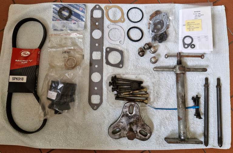 Mini flywheel puller, suspension tool /spares