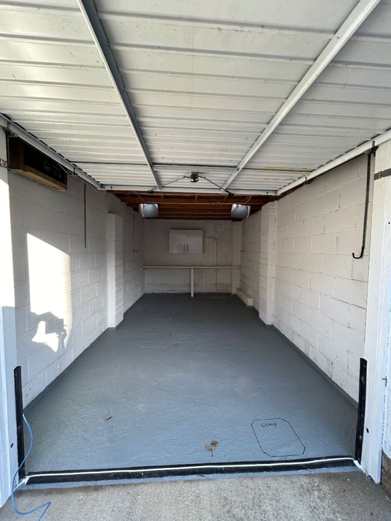 Lock up garage to let with LED solar lighting