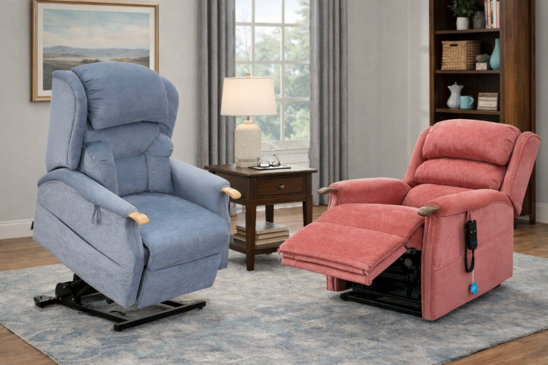 Riser Recliner Chairs – AquaClean Fabric – From £995