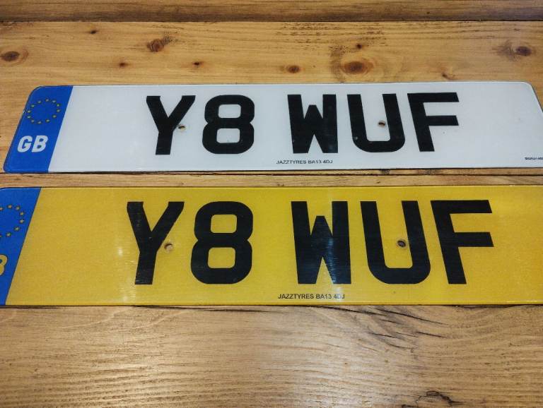 Great Dog Lovers private number plate 