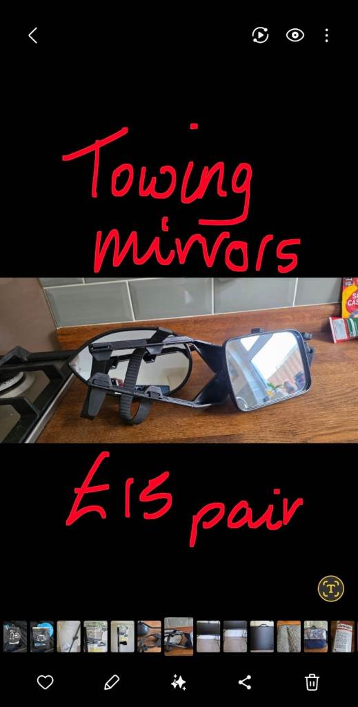 Towing mirrors 