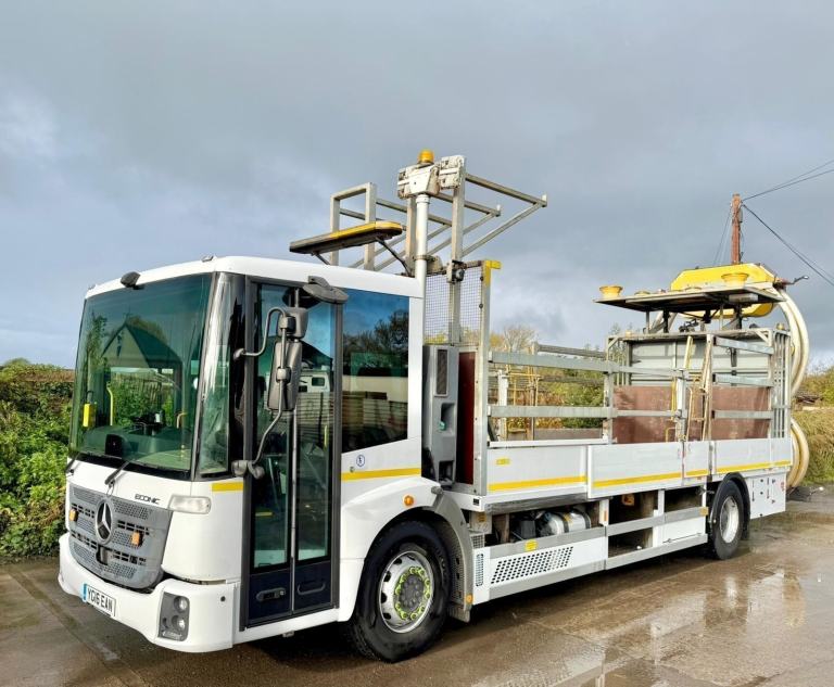 2016 MERCEDES ECONIC 1830 IPV TRAFFIC MANAGMENT SCORPION CRASH CUSHION EURO 6