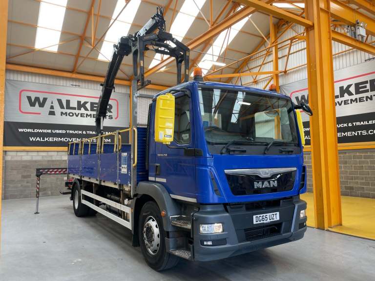 MAN TGM 18.250 *EURO 6*, 4X2 18 TONNE BRICK GRAB
