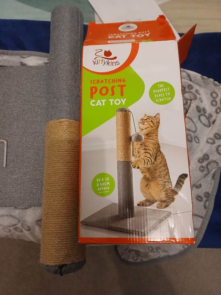 Scratching Post Cat Toy - 50cm tall