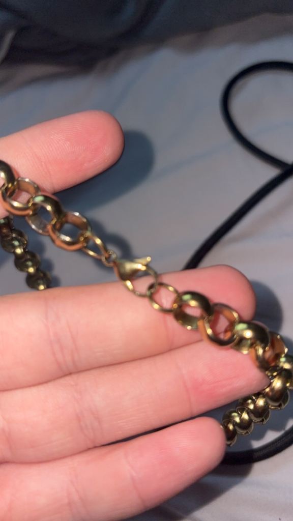 Gold plated belcher