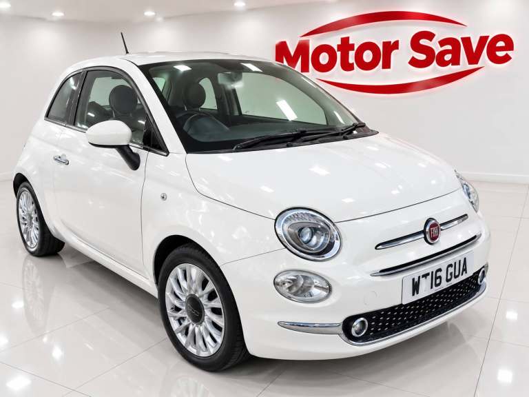 2016 Fiat 500 1.2 Lounge 3dr HATCHBACK Petrol Manual
