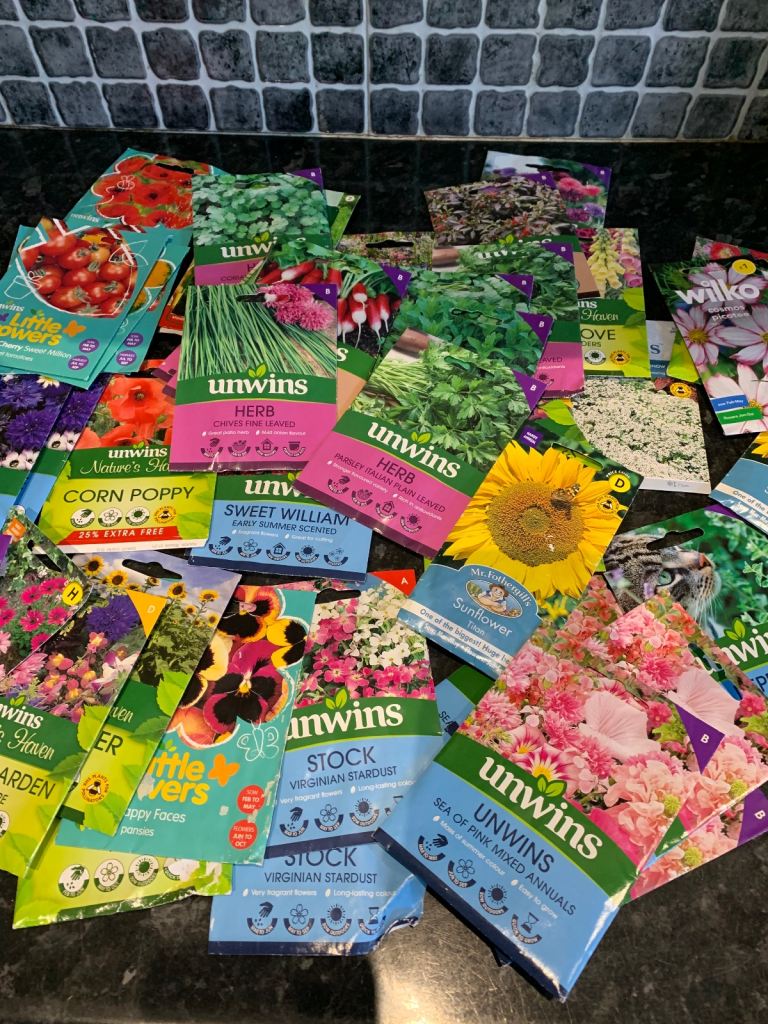 Seeds - flowers/vegetables/herbs