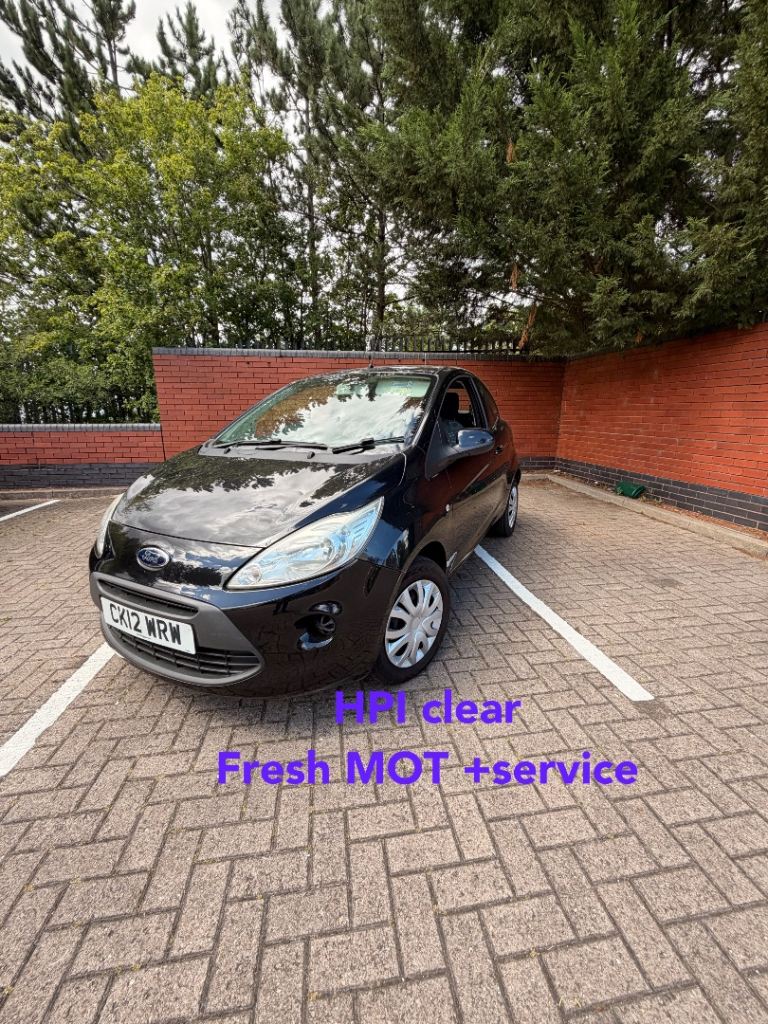 Ford, KA, Hatchback, 2012, Manual, 1242 (cc), 3 doors