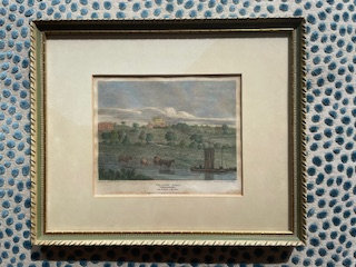 WOLLATON HALL from the banks of the River Trent, by John Preston Neale