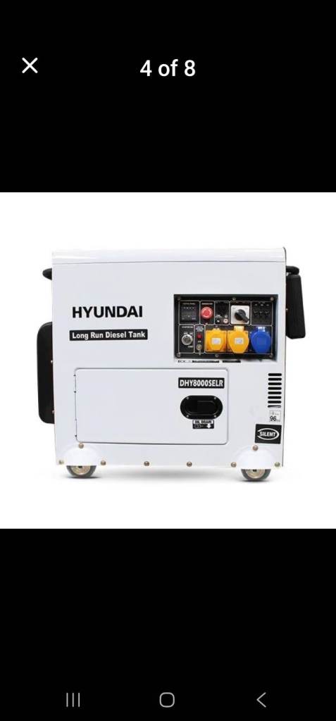 Hyundai Generator (unused as new)