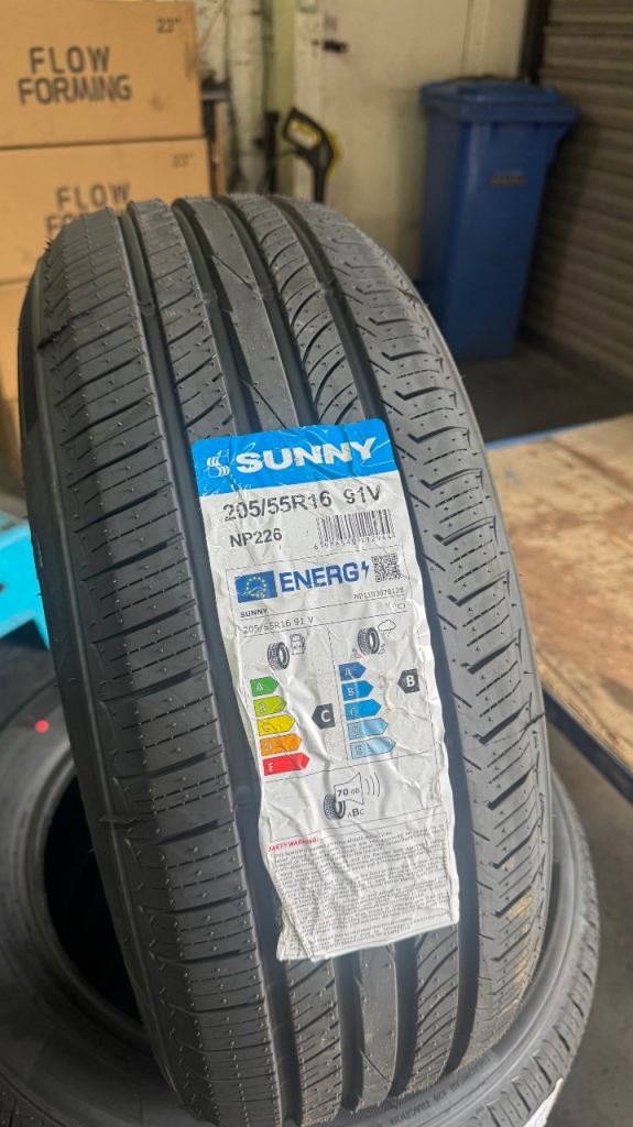Brand new 205/55/16 tyre fully fitted