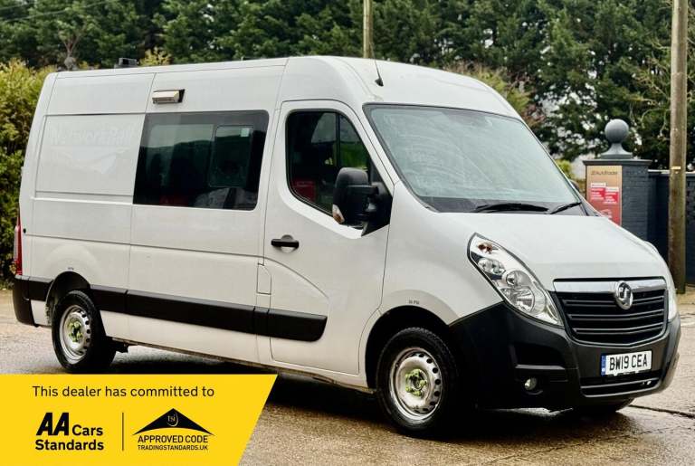 2019 Vauxhall Movano 2.3 CDTi 3500 FWD L2 H2 Euro 6 5dr Diesel