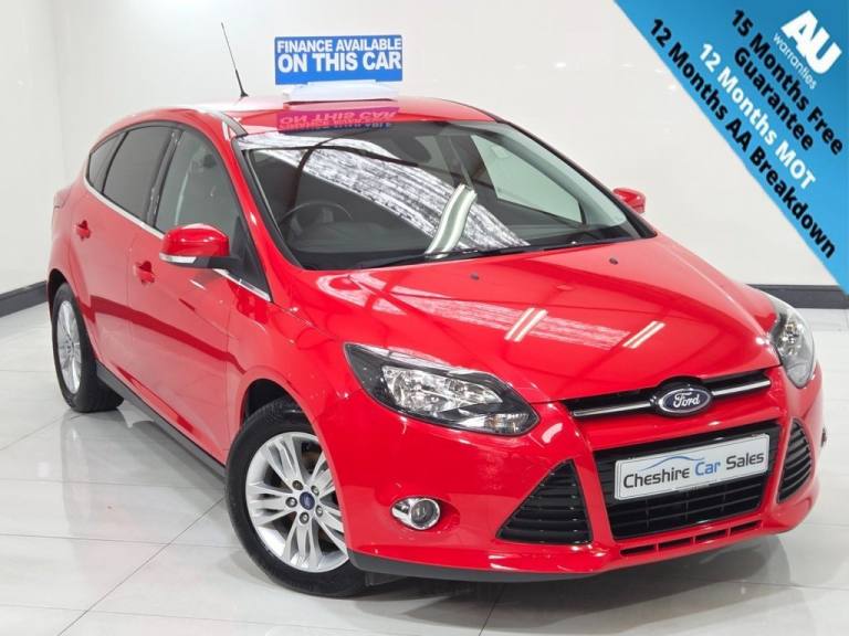 2014 64 FORD FOCUS 1.6 TDCI TITANIUM NAVIGATOR HATCHBACK 5DR DIESEL MANUAL EURO