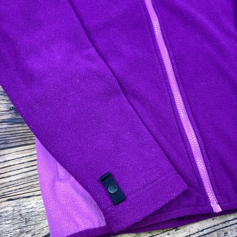 The North Face Women’s Full Zip Fleece Purple Size S Very Good