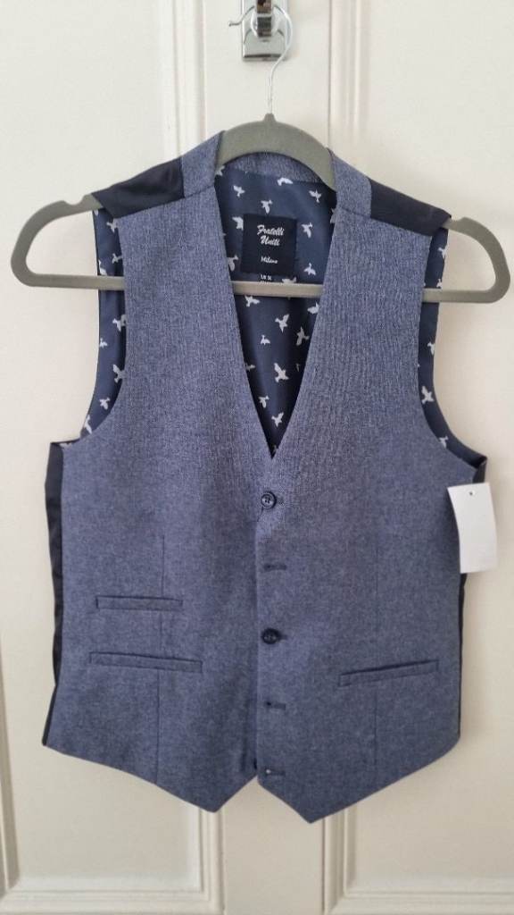 Waistcoat for men - never used - Size UK 36 / EU 46