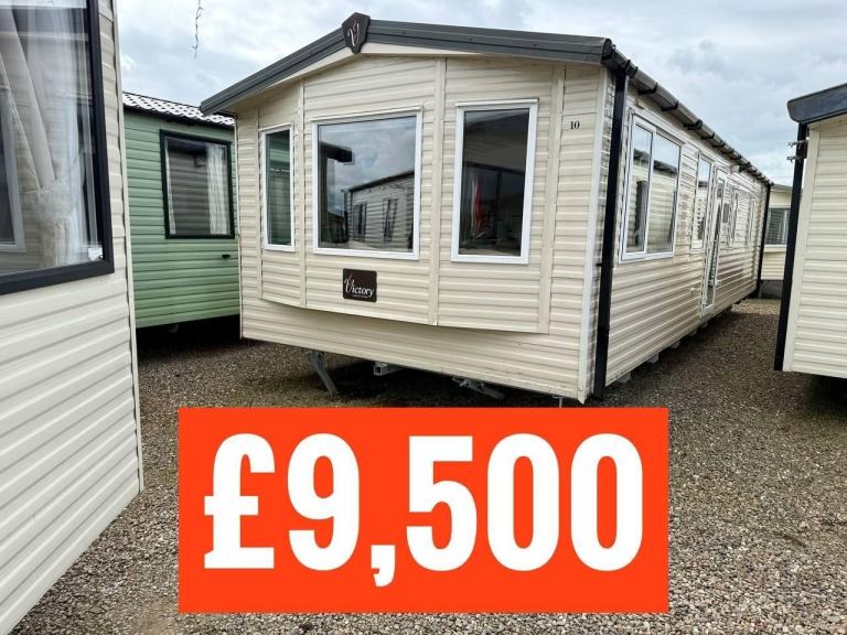 OFF SITE static caravan Scotland double glazed & heated 2 bed Victory Torino