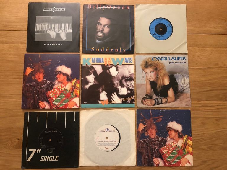 Selection of singles (45s)