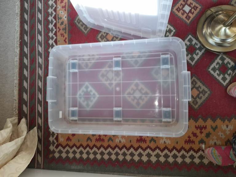 Plastic Storage Boxes with lids 